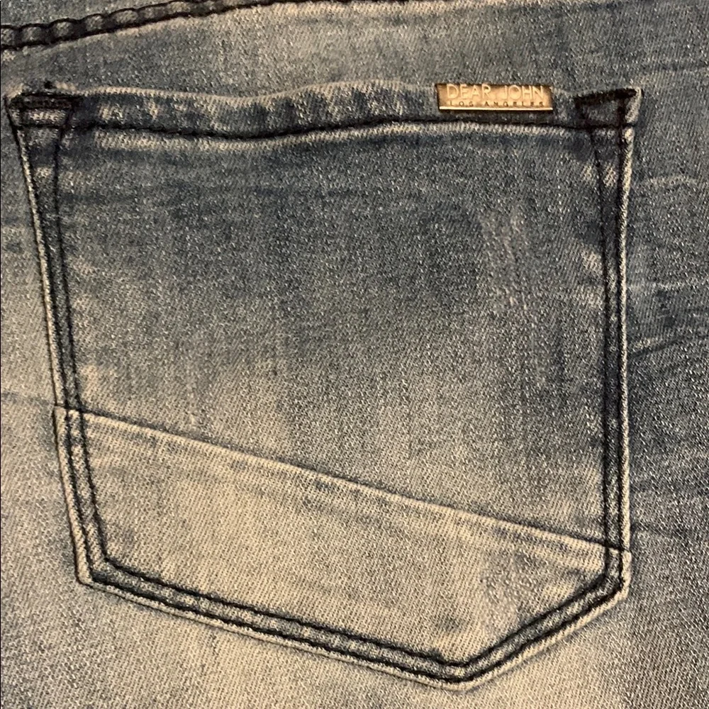 Dear John Blue Straight Leg Jeans Classic Style
